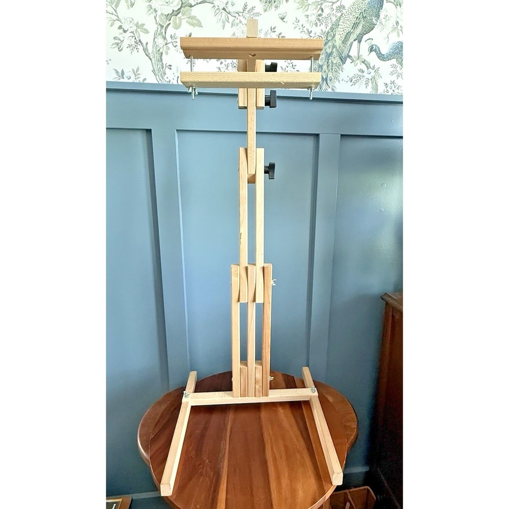 Adjustable Craft Stand Embroidery Cross Stitch Needlework Floor Stand Crewel
